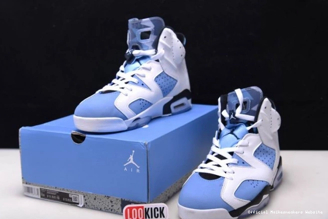 Official Maikesneakers Jordan 6 Air CT8529-410 UNC 0630